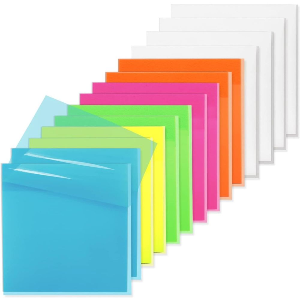 Pet Sticky Notes 3x3 Multi Color And Writable 	50 SHEETS	Opp Pkg