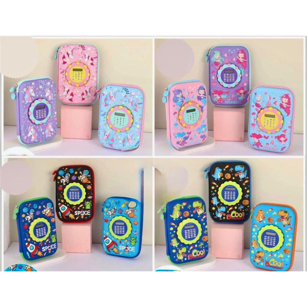 Calculator Jumbo Big Eva Quality Flap Organiser Blister Pkg