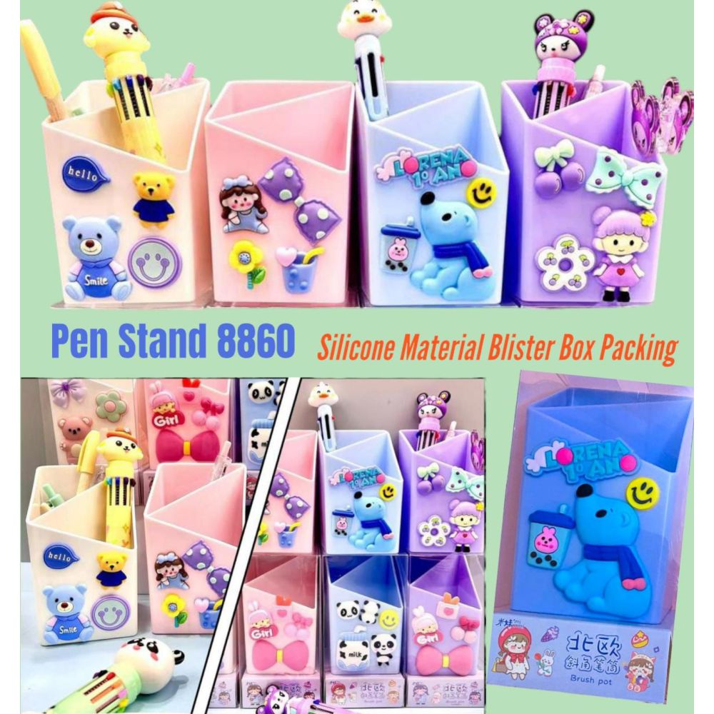 PEN STAND Silicon 8860 Blister Pkg