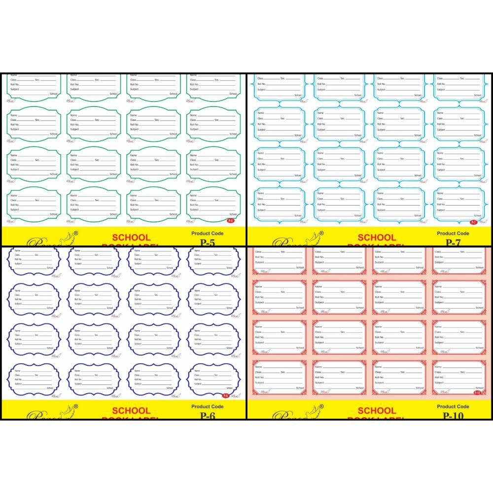 Plain Name Slip Eco	40 Sheet Opp Pkg