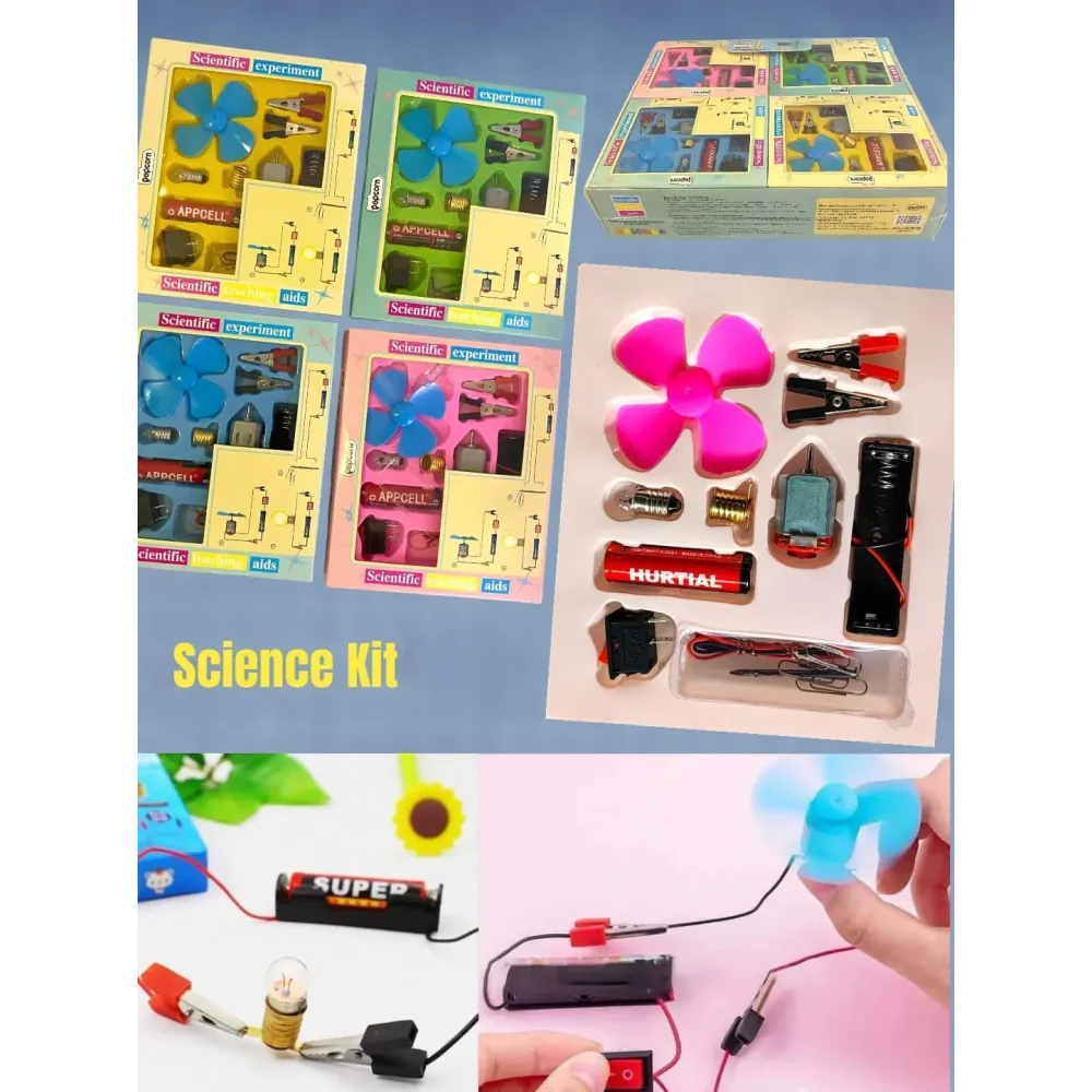 Science Kit_3000_3 project_Box Pkg_Pcs