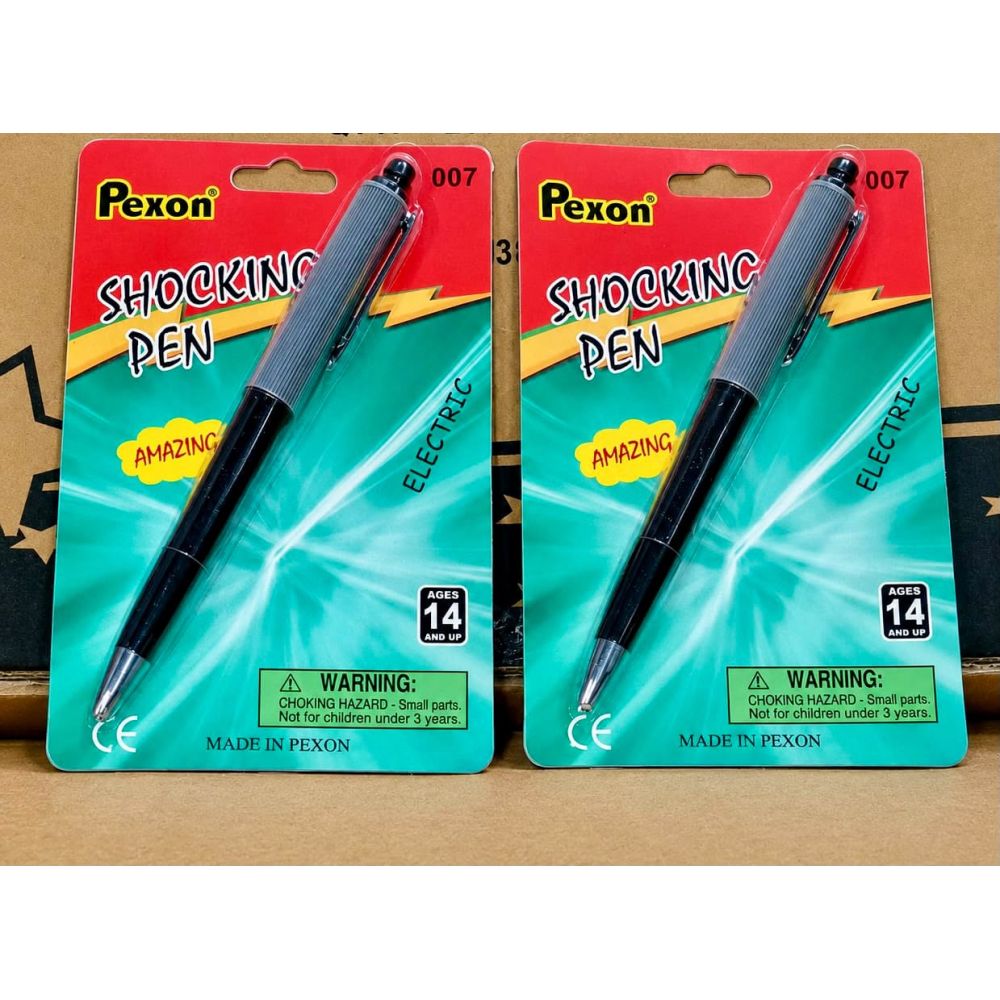 Electric Shocking_Pen_Funny Gag Toy_Prank Trick__Blister Pkg
