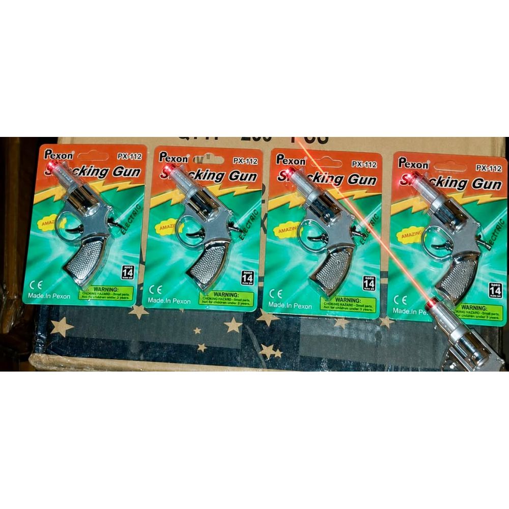 Shocking Gun with Laser Light_PX-112_OPP PKG_(PCS)